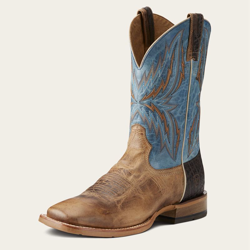 Dusted Wheat Ariat Arena Rebound Western Boot | 76KHSEMBU