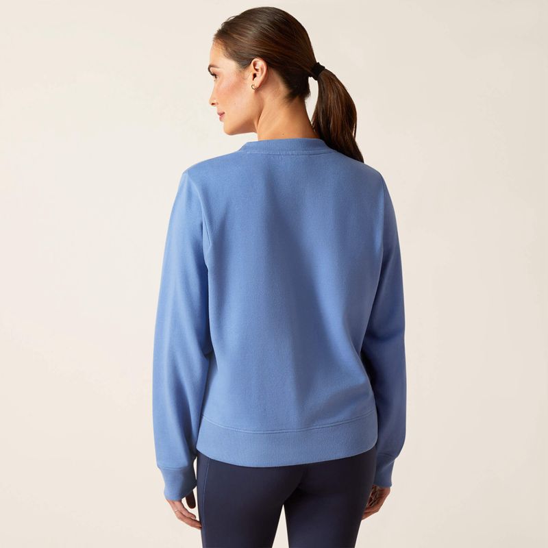 Dutch Blue Ariat Memento Sweatshirt | 58UKZWHTJ