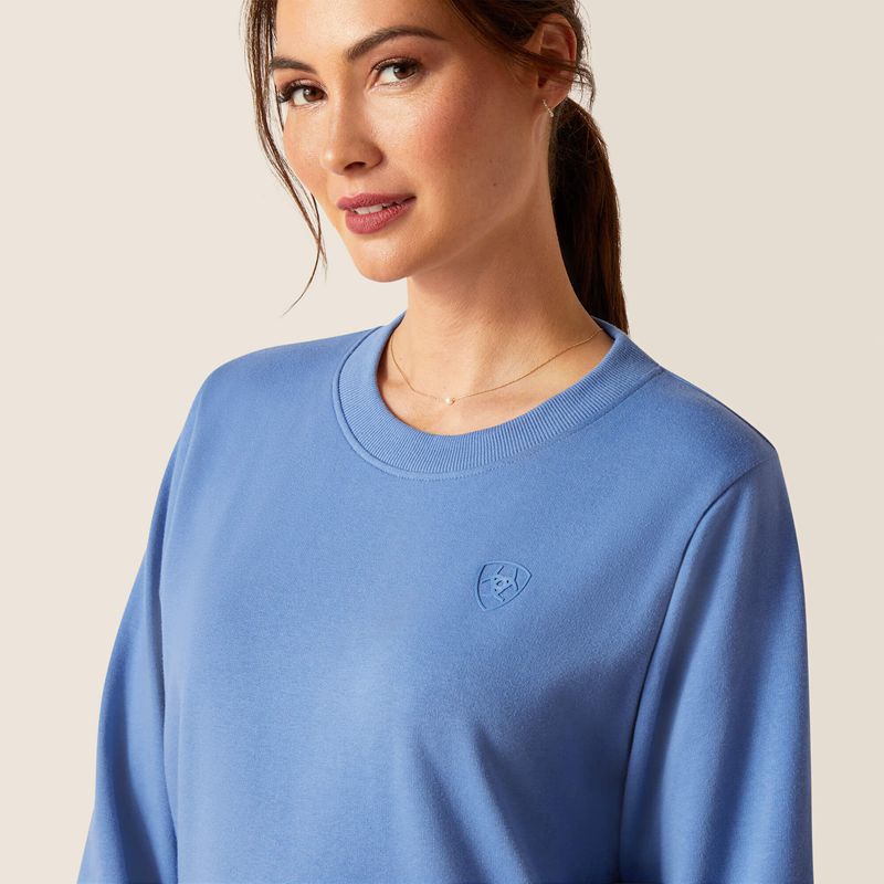 Dutch Blue Ariat Memento Sweatshirt | 58UKZWHTJ