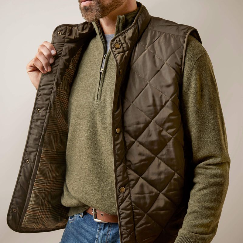 Earth Ariat Woodside Vest | 06ZTERJBQ