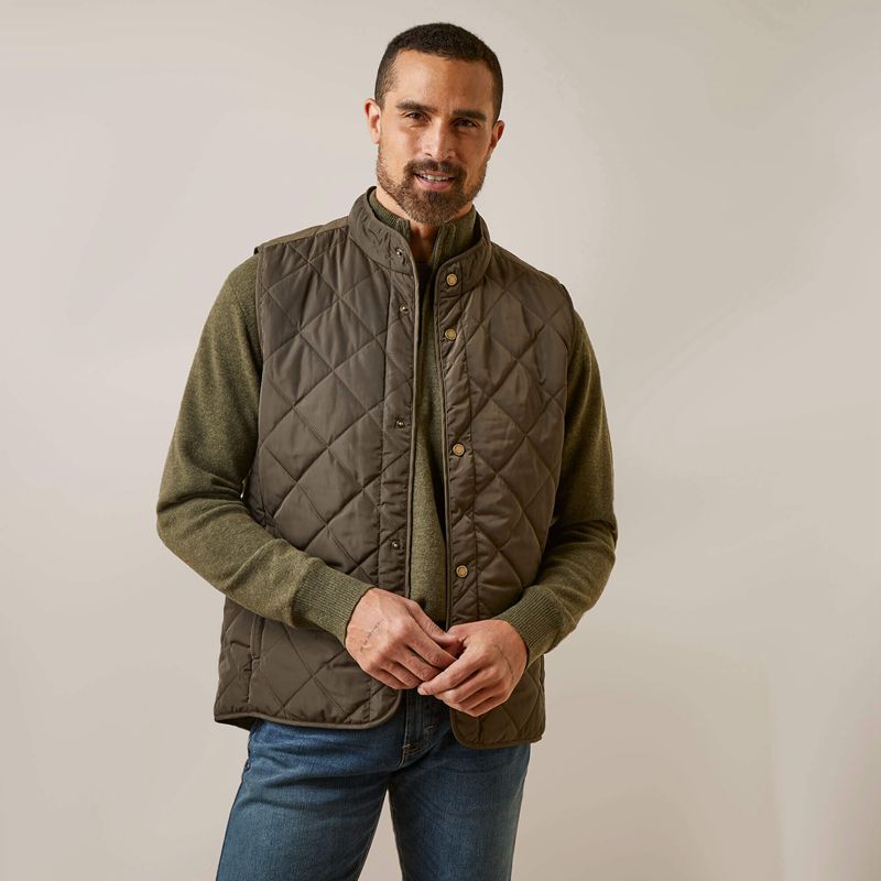 Earth Ariat Woodside Vest | 06ZTERJBQ