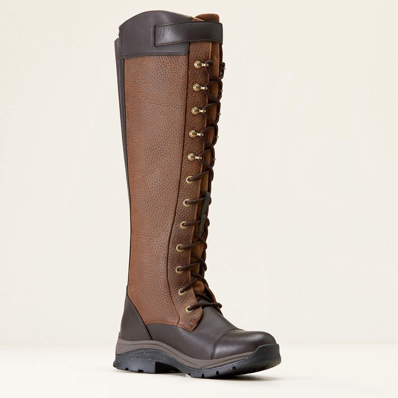 Ebony Brown Ariat Berwick Max Waterproof Boot | 69IRHZALB