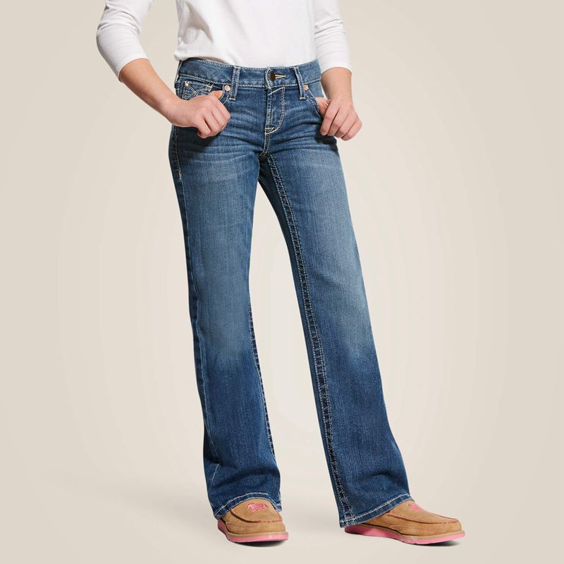 Eleanor Ariat Whipstitch Boot Cut Jean | 74WMTIBNE