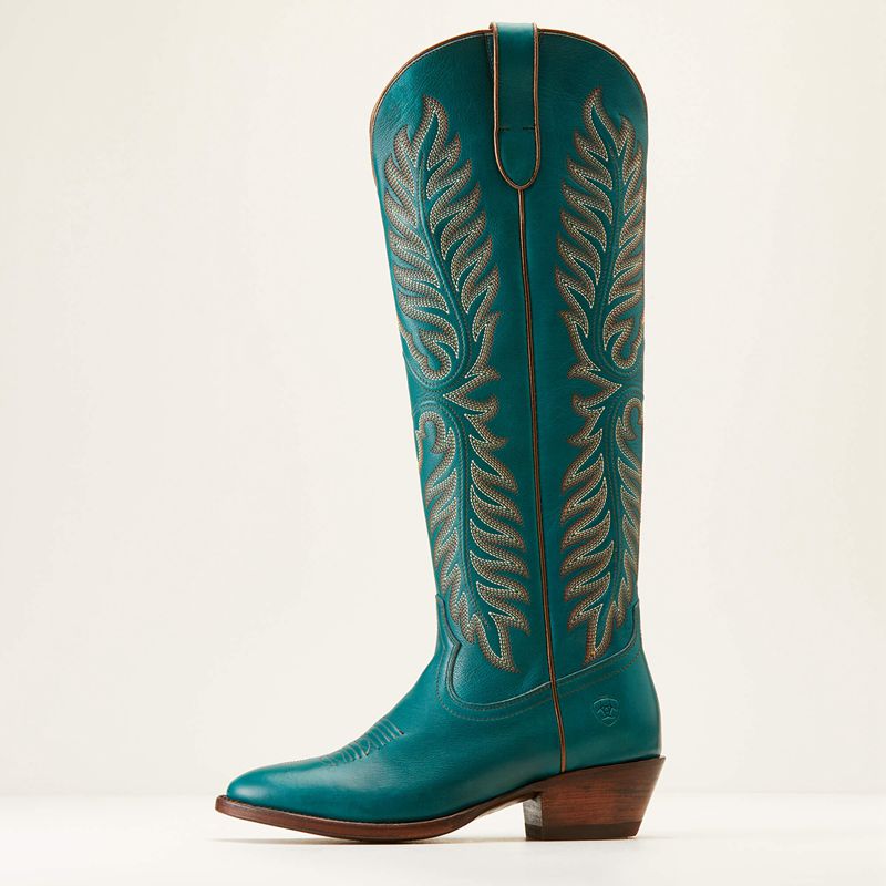 Empress Teal Ariat Sterling Margot Stretchfit Western Boot | 05VCARFQY