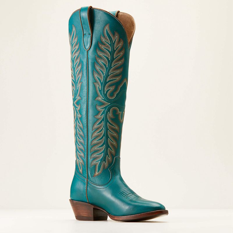 Empress Teal Ariat Sterling Margot Stretchfit Western Boot | 05VCARFQY