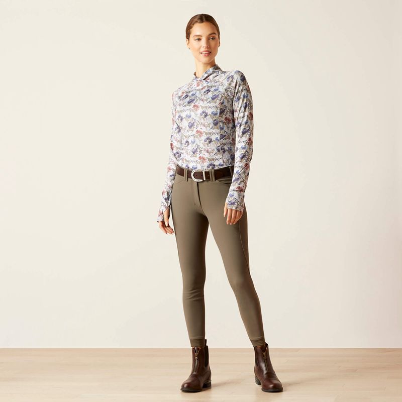 Equine Floral Ariat Lowell Wrap Baselayer | 48CVRNZEB