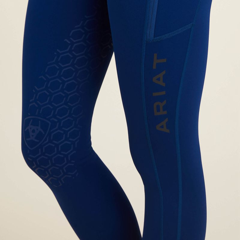 Estate Blue Ariat Venture Thermal Half Grip Tight | 78IVEYSTD