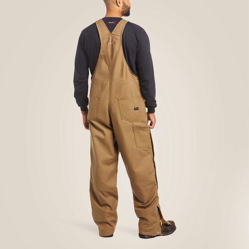 Field Khaki Ariat Fr Insulated Overall 2.0 Bib | 78INTSDOQ