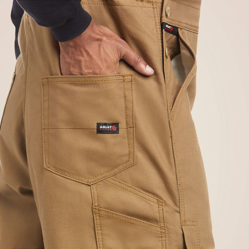 Field Khaki Ariat Fr Insulated Overall 2.0 Bib | 78INTSDOQ