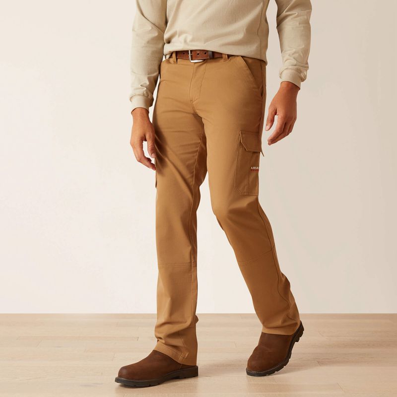 Field Khaki Ariat Fr M7 Slim Durastretch Duralight Twill Straight Pant | 87QPABFMK