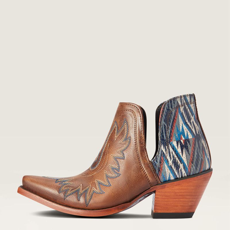 Fiery Tan Ariat Dixon Chimayo Western Boot | 06WVPAQXB