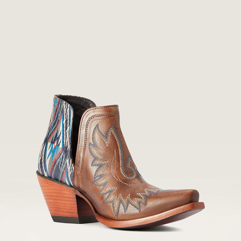 Fiery Tan Ariat Dixon Chimayo Western Boot | 06WVPAQXB