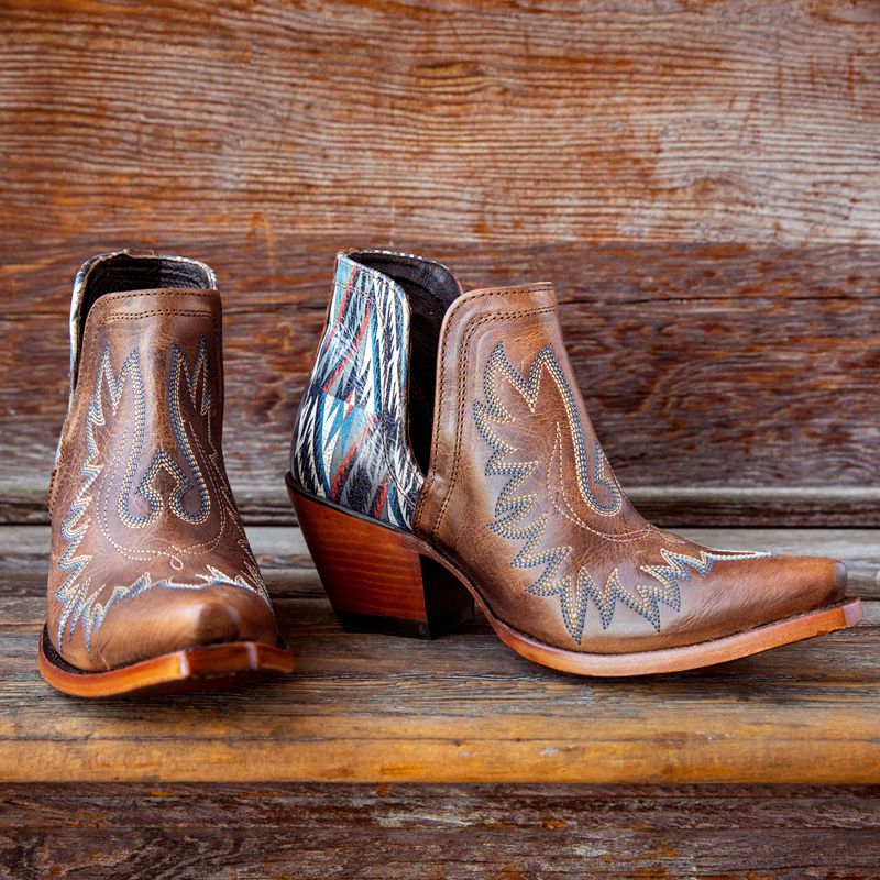 Fiery Tan Ariat Dixon Chimayo Western Boot | 06WVPAQXB