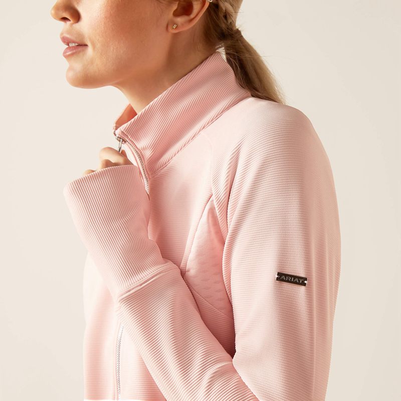 First Blush Ariat Bellatrix Full Zip Sweatshirt | 82NVTPZFB