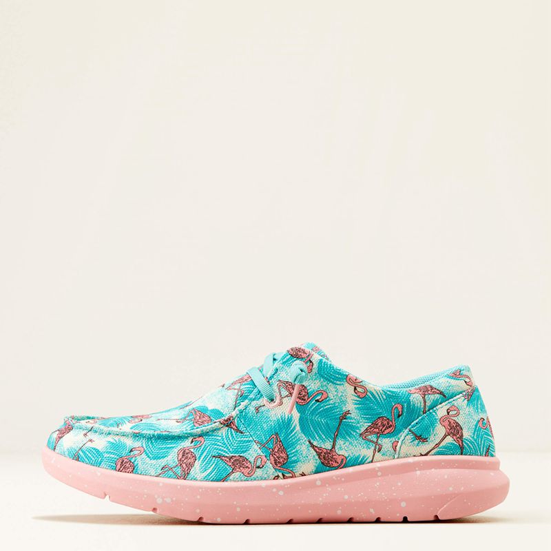 Flamingo Print Ariat Hilo | 75NRPDTBE