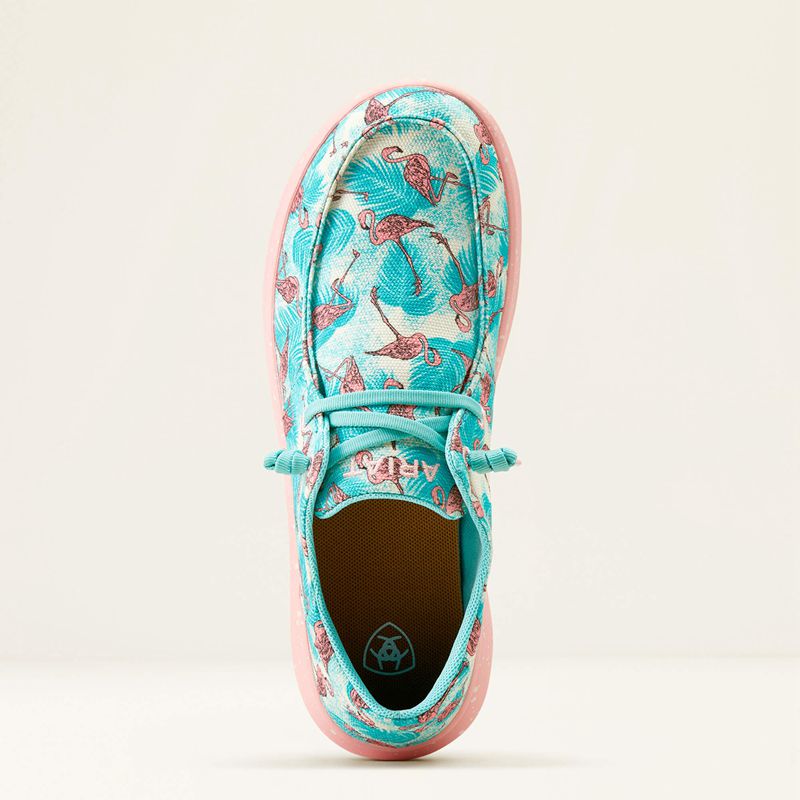 Flamingo Print Ariat Hilo | 75NRPDTBE