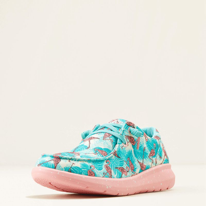 Flamingo Print Ariat Hilo | 75NRPDTBE