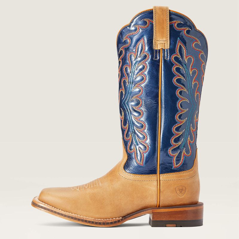 Flaxen Ariat Darbie Western Boot | 92OXTZKGM