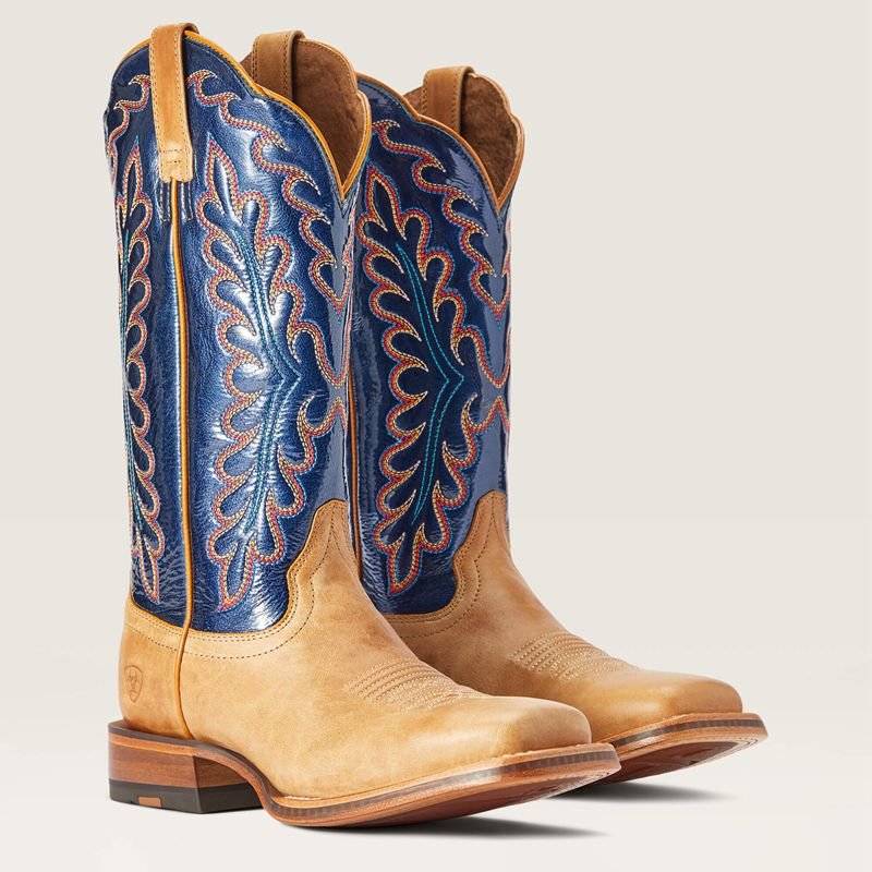 Flaxen Ariat Darbie Western Boot | 92OXTZKGM