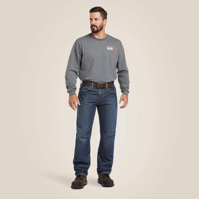 Flint Ariat Fr M3 Loose Basic Stackable Straight Leg Jean | 20CVLNRXJ