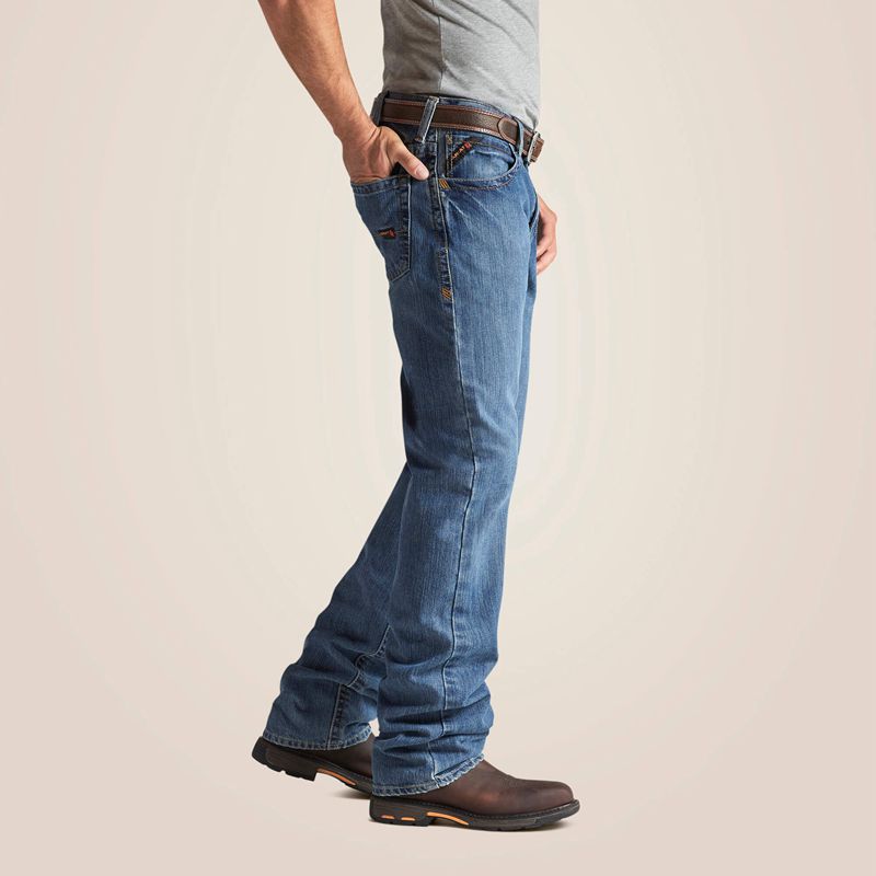 Flint Ariat Fr M3 Loose Basic Stackable Straight Leg Jean | 20CVLNRXJ