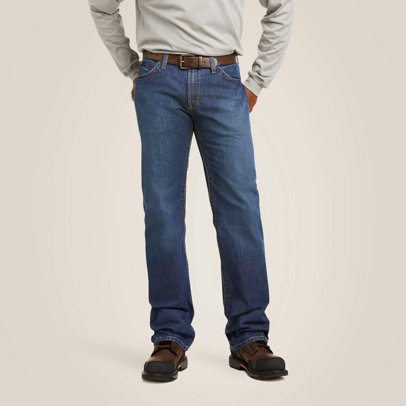 Flint Ariat Fr M4 Relaxed Basic Boot Cut Jean | 89QFIKVSO