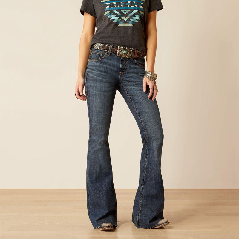 Florida Ariat Perfect Rise Kallie Flare Jeans | 98EIVTJUM