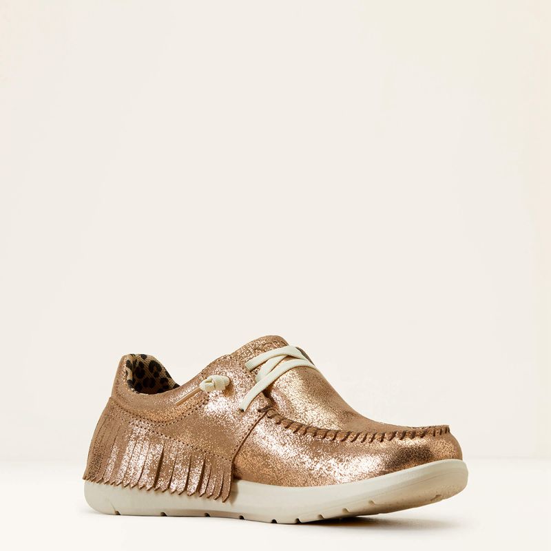 Foiled Rose Ariat Hilo Fringe | 48CHGRNLX