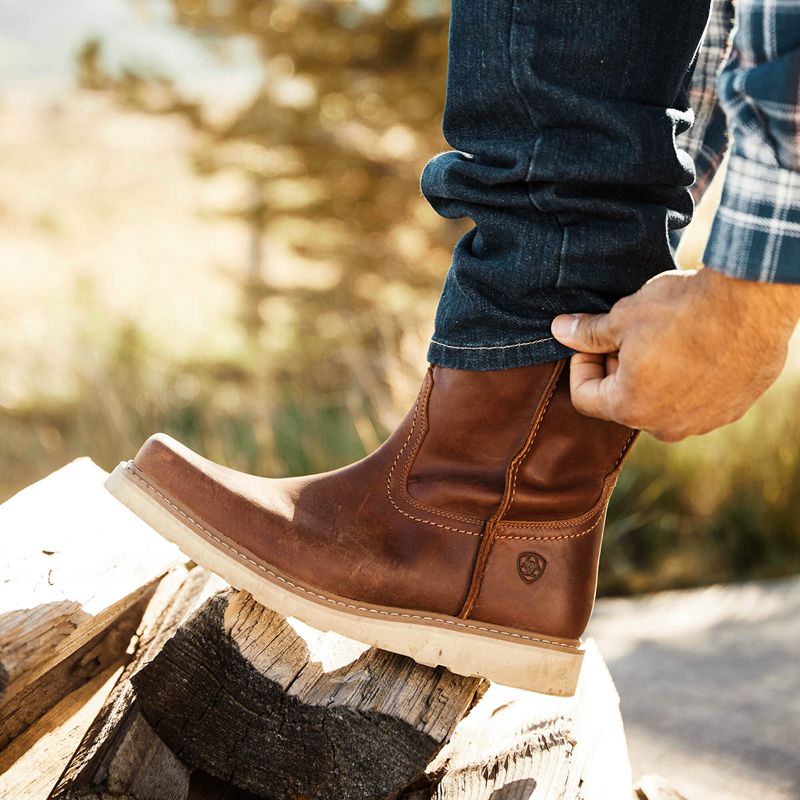 Foothill Brown Ariat Rambler Recon Western Boot | 34ALKIZSG