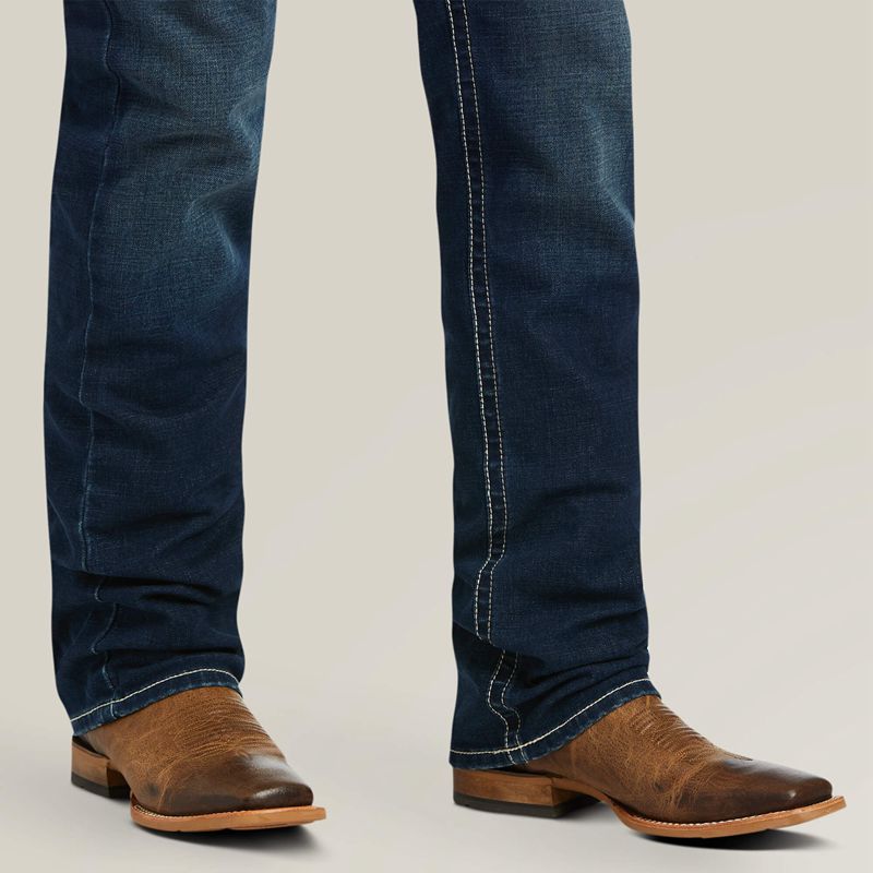 Ford Ariat M5 Straight Stretch Remming Stackable Straight Leg Jean | 68RQLZSBH