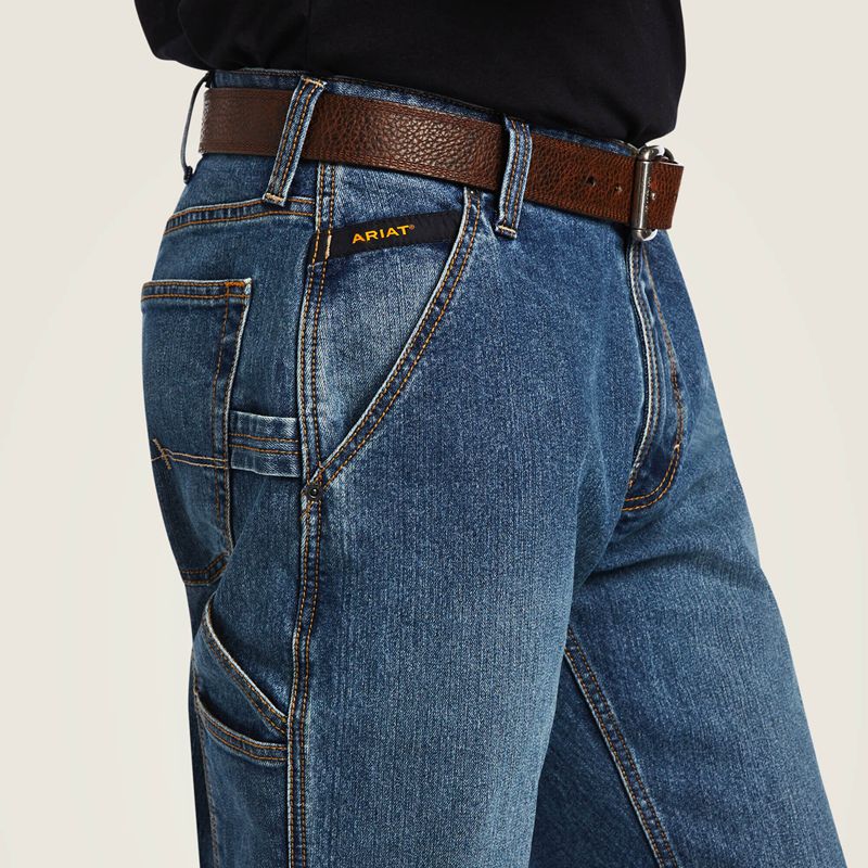 Gabe Ariat Rebar M4 Low Rise Durastretch Workhorse Boot Cut Jean | 50ACOQUTK