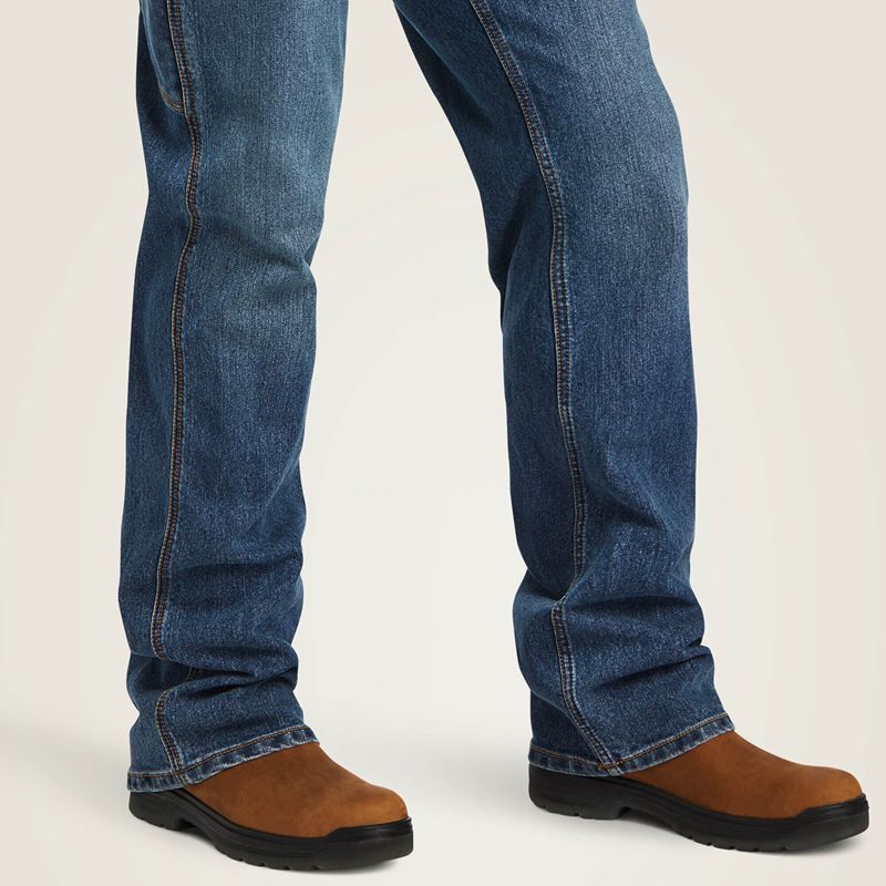 Gabe Ariat Rebar M4 Low Rise Durastretch Workhorse Boot Cut Jean | 50ACOQUTK