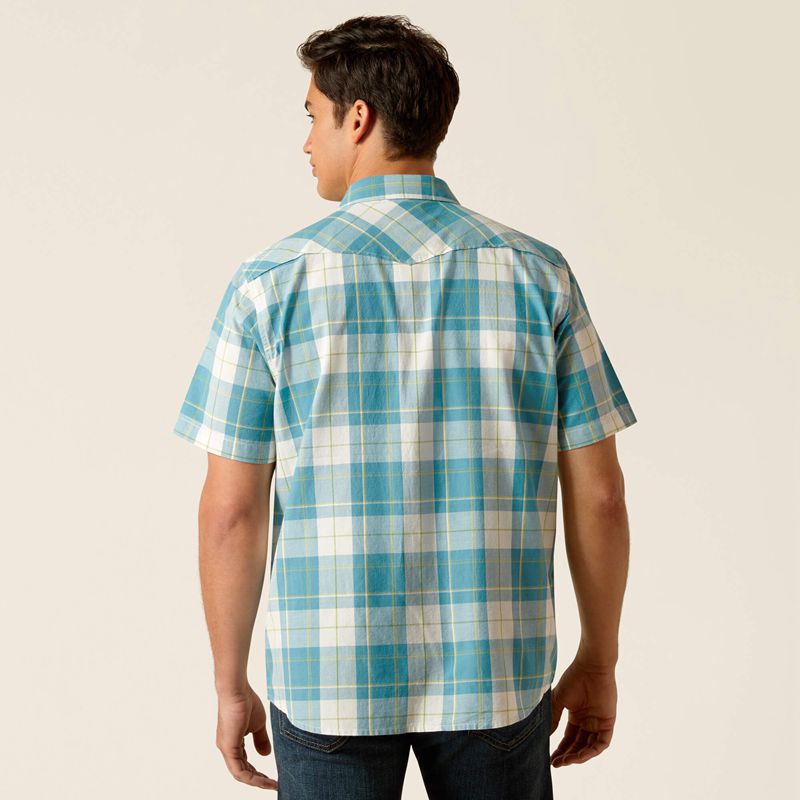 Gasoline Ariat Harry Retro Fit Shirt | 03LGQAOCF