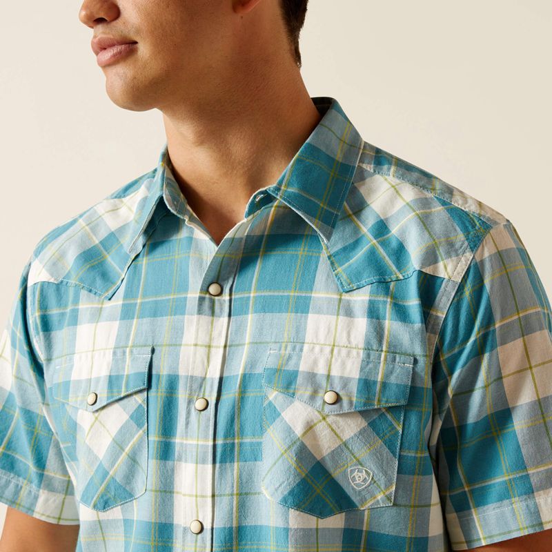 Gasoline Ariat Harry Retro Fit Shirt | 03LGQAOCF