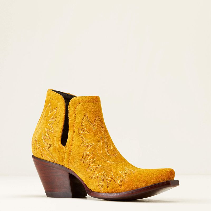 Gilded Suede Ariat Dixon Bootie | 21WUMQCBA