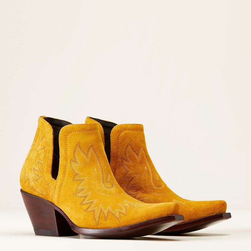 Gilded Suede Ariat Dixon Bootie | 21WUMQCBA