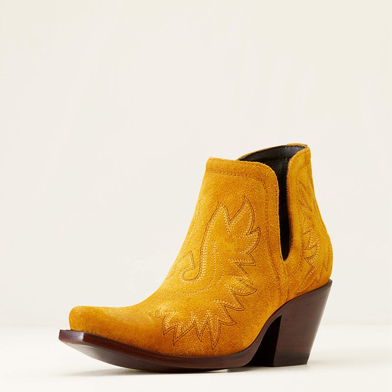 Gilded Suede Ariat Dixon Bootie | 21WUMQCBA