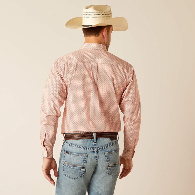 Ginger Nut Ariat Derrick Classic Fit Shirt | 87WDSZFBI