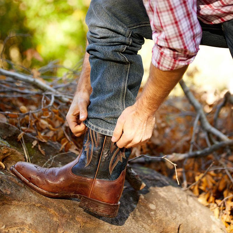 Gingersnap Ariat Plano Western Boot | 74QKJFXCS