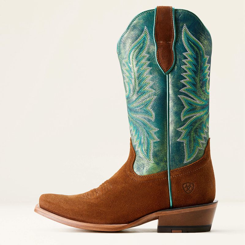 Glazed Ginger/Night Vision Ariat Futurity Flash Western Boot | 48AFUXZCE