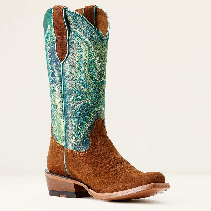 Glazed Ginger/Night Vision Ariat Futurity Flash Western Boot | 48AFUXZCE