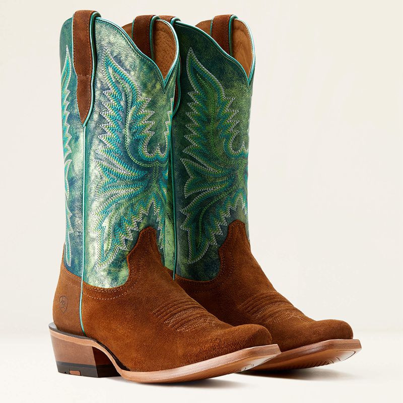 Glazed Ginger/Night Vision Ariat Futurity Flash Western Boot | 48AFUXZCE