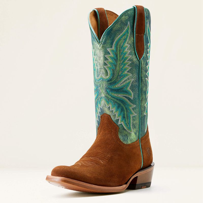 Glazed Ginger/Night Vision Ariat Futurity Flash Western Boot | 48AFUXZCE