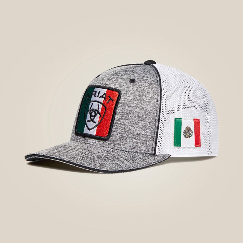 Gray Ariat Mexico Cap | 31EIYAQZX