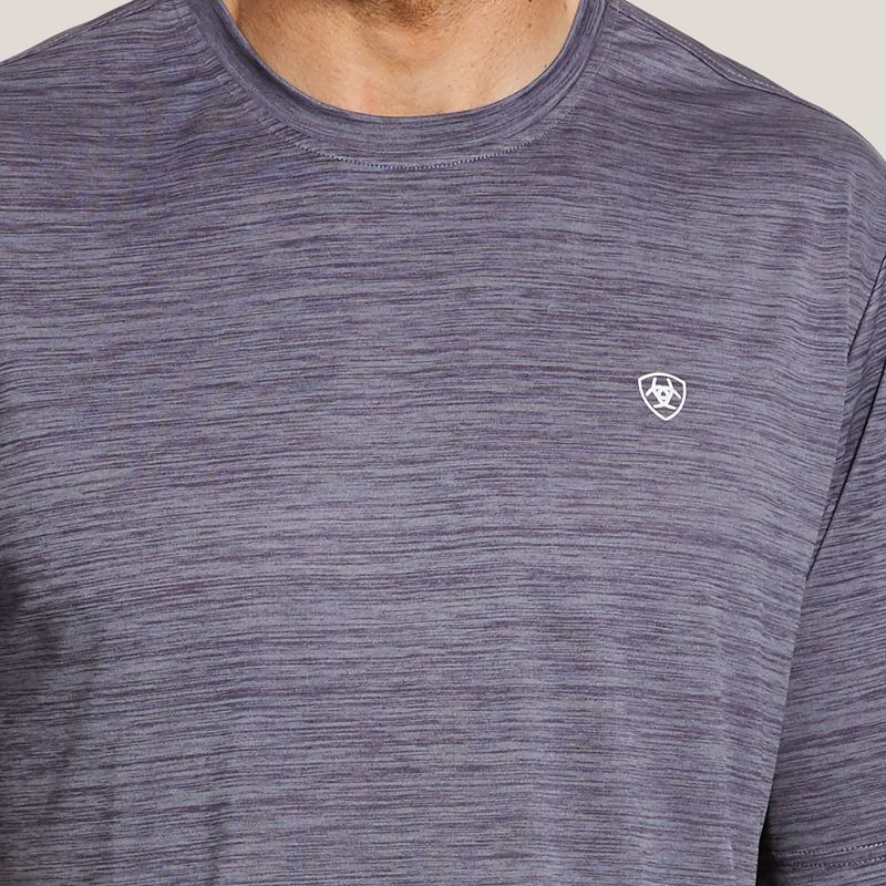 Graystone Ariat Charger Basic T-Shirt | 03FGOZPAJ