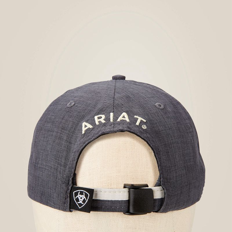 Grey Ariat Arena Cap | 84TQFKEBO