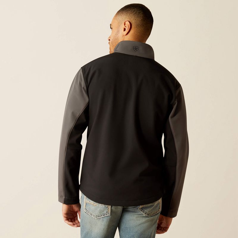 Grey Ariat Logan Softshell Jacket | 90ZKASFCD