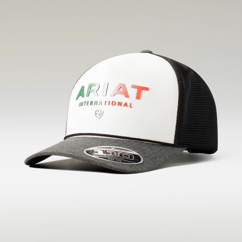 Grey Ariat Mexico Cap | 21CJBZYUR