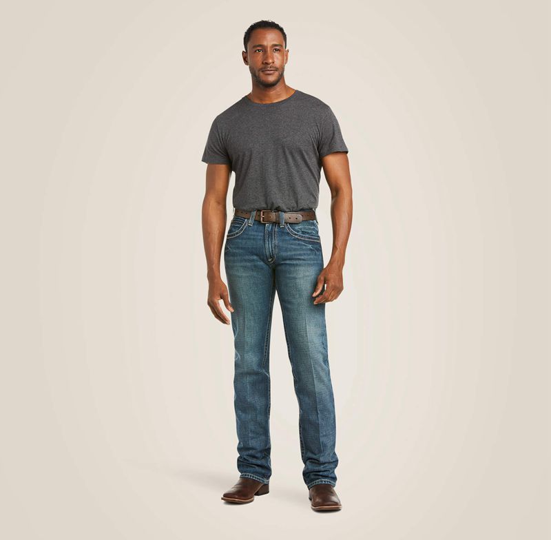 Gulch Ariat M5 Slim Boundary Stackable Straight Leg Jean | 74DYTQUSV