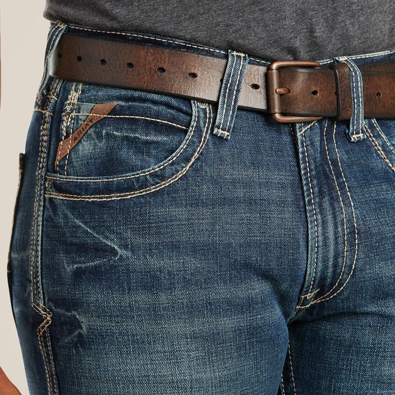 Gulch Ariat M5 Slim Boundary Stackable Straight Leg Jean | 74DYTQUSV